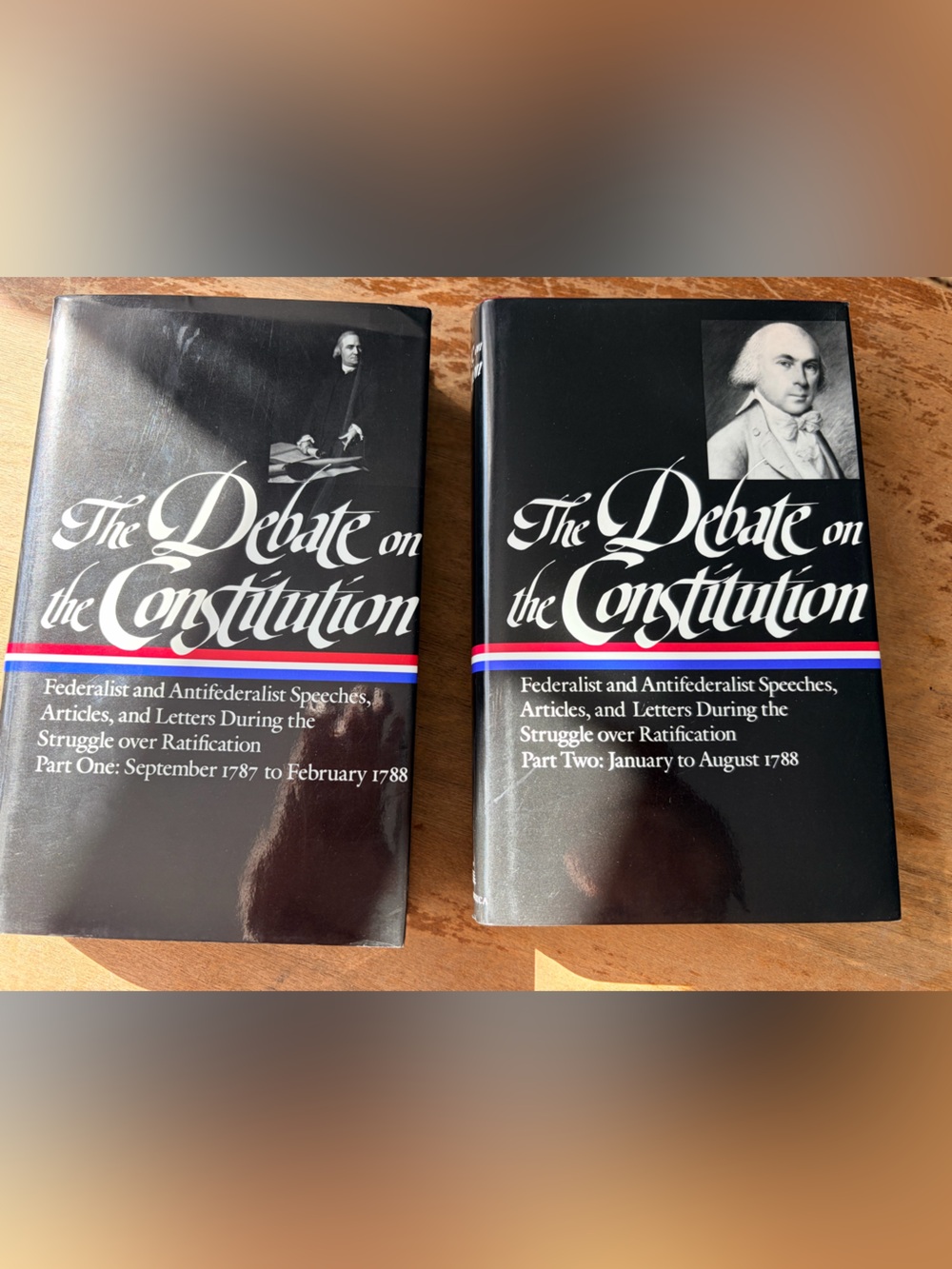 The Debate on the Constitution 2 Volume Set Federalist Antifederalist Library of